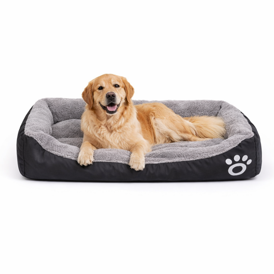 Cómoda Cama Perro Xl 112x87 Colchon Anti Estres Petbrands