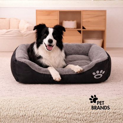 Cómoda Cama Para Perro M 56x72 Colchon Anti Estres Petbrands