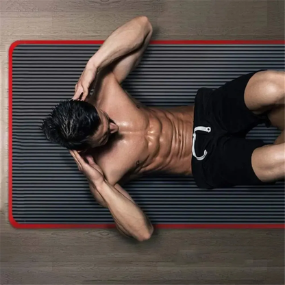 Mat Yoga Grueso 10mm Cómodo Antideslizante Nbr 183x61cm Fit