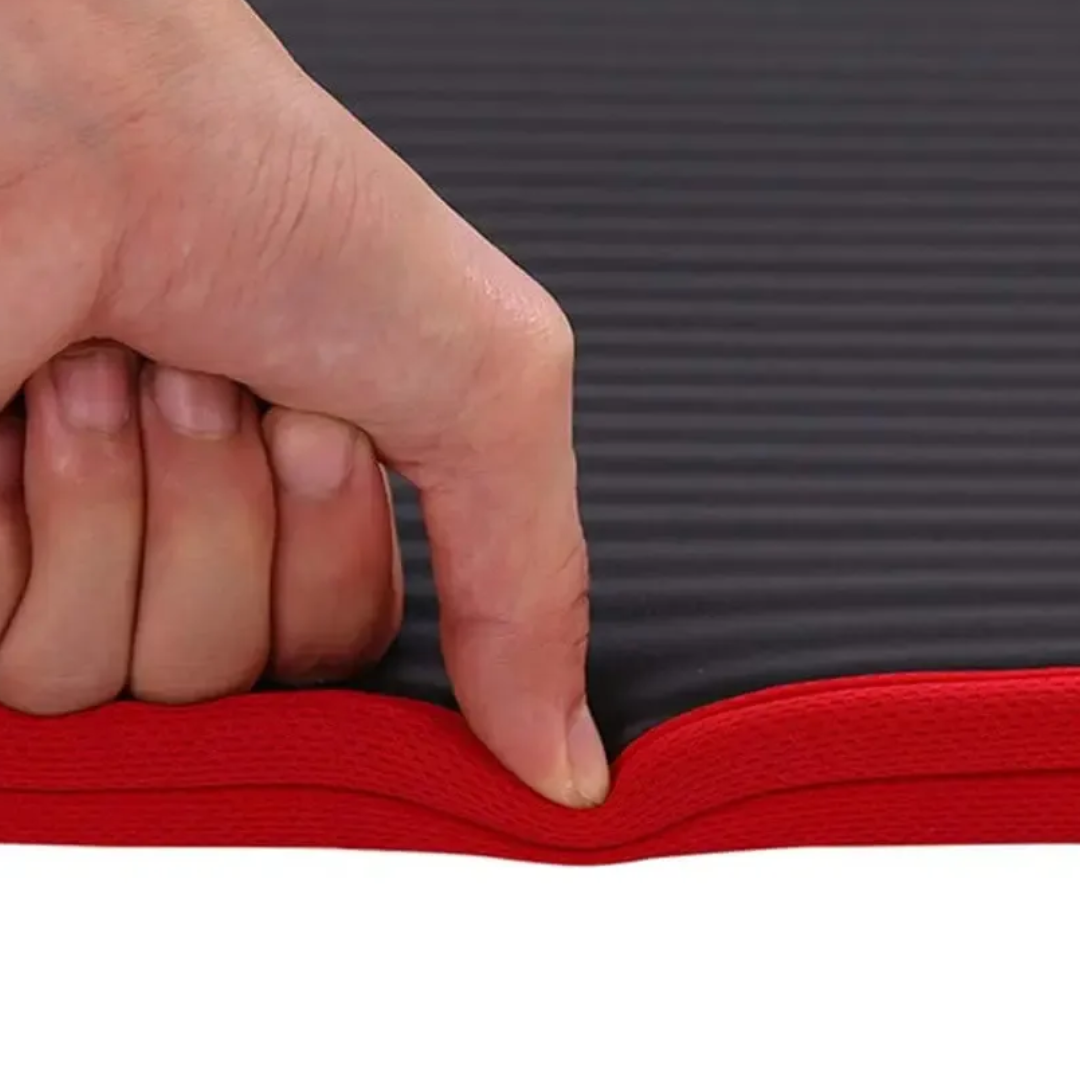 Mat Yoga Grueso 10mm Cómodo Antideslizante Nbr 183x61cm Fit