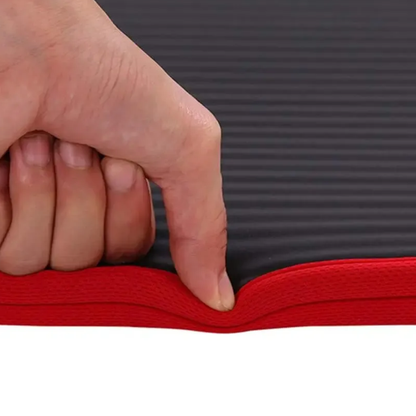 Mat Yoga Grueso 10mm Cómodo Antideslizante Nbr 183x61cm Fit