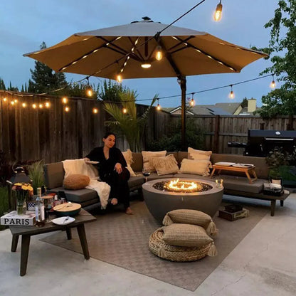 Guirnalda Exterior Unible 10 Metros 10 Ampolletas Enchufable