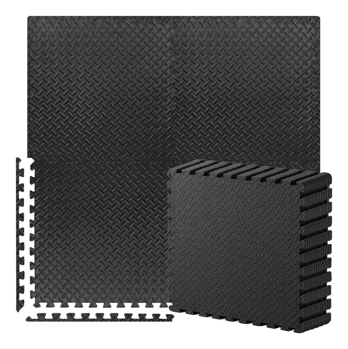 Pack 6 Unidad Piso Deportivo Goma Eva Alfombra Tatami 60x60